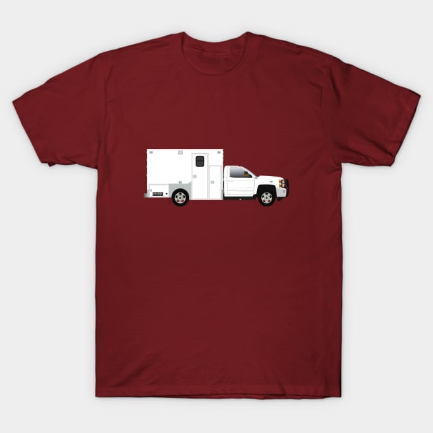 White Type I ambulance T-Shirt by BassFishin